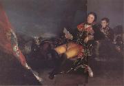 Francisco Goya Don Manuel Godoy as Commander in the War of the Oranges oil on canvas